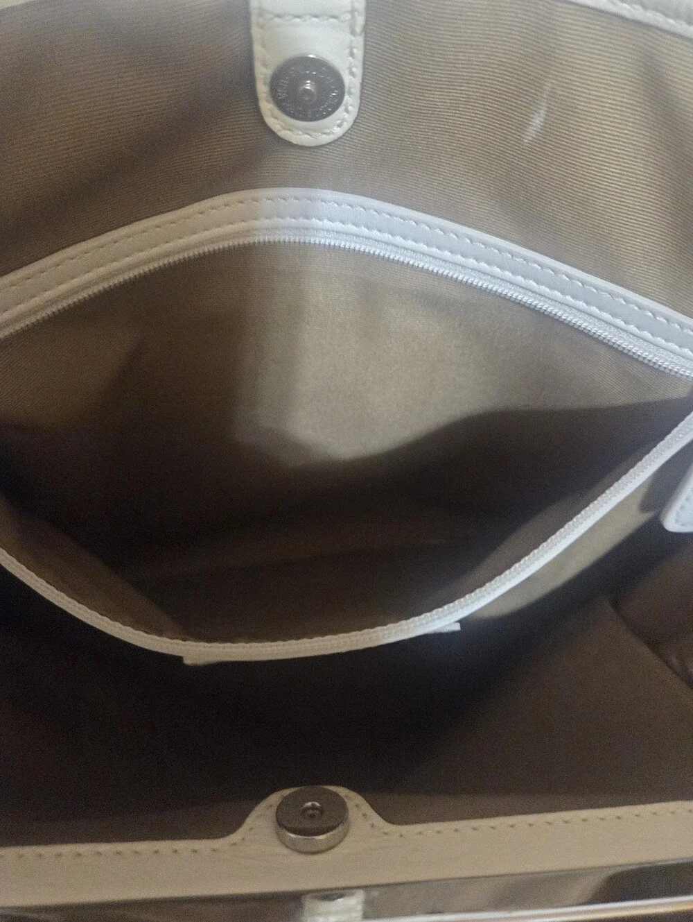 Coach Signature Stripe Framed Tote F13533